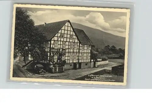 Gieselwerder Oberweser Gasthaus Pensionshaus Becker *