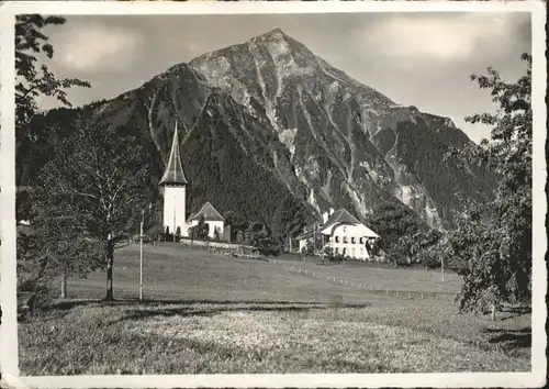 Aeschi Spiez Niesen Kirche  x