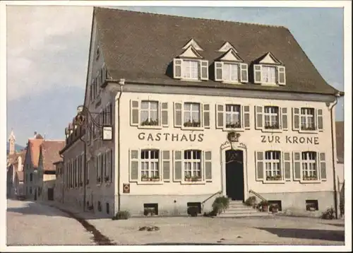 Auggen Gasthaus zur Krone *