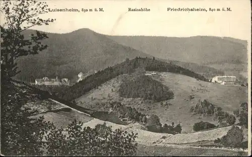 Friedrichsheim Luisenheim Rasinahoehe x