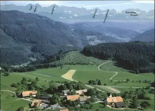 Tegernau Eiger Moench Jungfrau Breithorn *