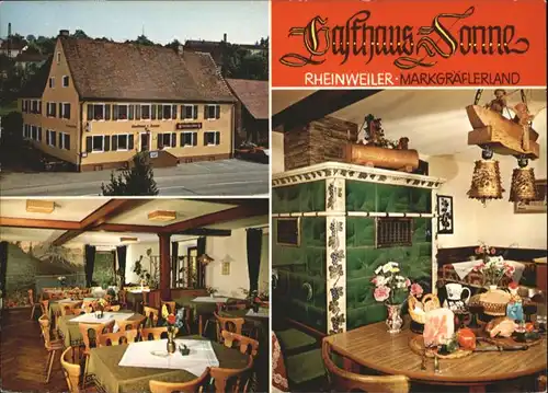 Rheinweiler Gasthof Sonne *