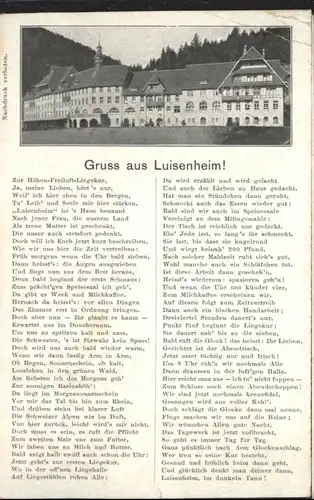 Luisenheim Rehaklinik Birkenbuck Luisenheim Erholungsheim Reim x / Malsburg-Marzell /Loerrach LKR