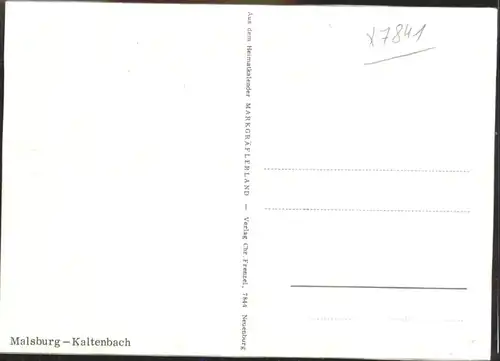 Kaltenbach Malsburg-Marzell  *