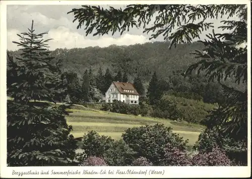 Rhoden Waldeck Berg Gasthaus  x