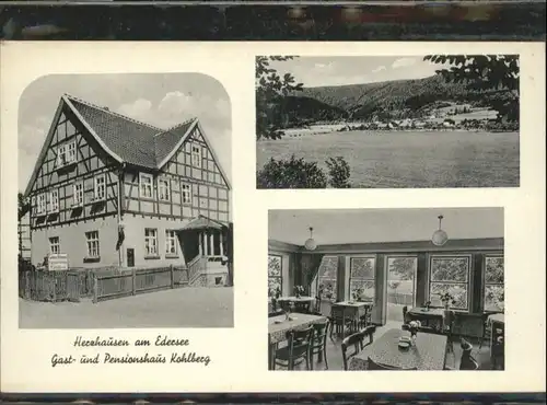 Herzhausen Korbach Dersee Gasthaus Pension Kohlberg *