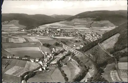 Willingen Sauerland Fliegeraufnahme Viadukt *