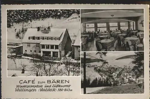 Willingen Sauerland Cafe Zum Baeren *