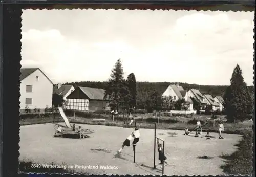 Wetterburg Frienland Waldeck Spielplatz *