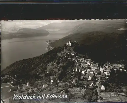 Waldeck Edersee Waldeck Waldeck Edersee Fliegeraufnahme * / Waldeck /Waldeck-Frankenberg LKR