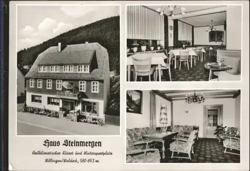 Willingen Sauerland Haus Steinmergen *