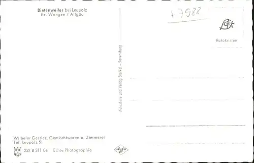 Bietenweiler  *