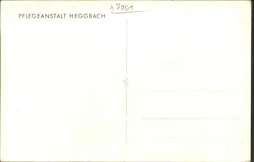 Heggbach Pflegeanstalt *