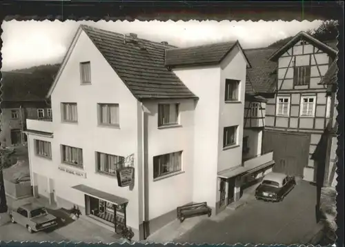 Altenlotheim Altenlotheim Gasthof Fleischerei Fremden Pension  * / Frankenau /Waldeck-Frankenberg LKR