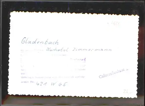 Gladenbach Kur Hotel Zimmermann *
