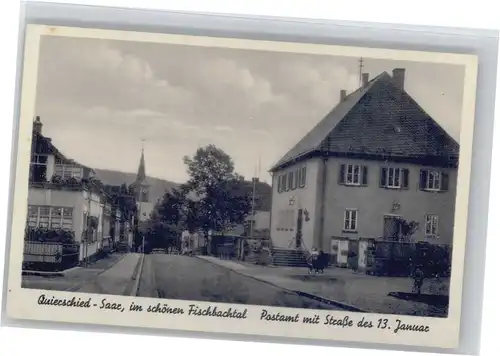 Quierschied Quierschied Postamt Strasse des 13. Januar * / Quierschied /Saarbruecken Stadtkreis