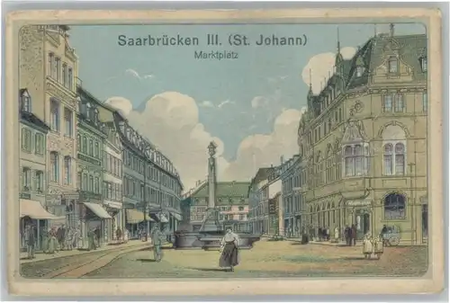 St Johann Saarbruecken Marktplatz *