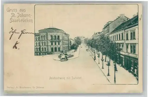 St Johann Saarbruecken Bahnhof Reichsstrasse x