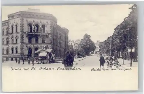 St Johann Saarbruecken Bergamt Reichsstrasse *