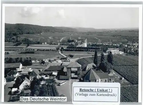Schweigen-Rechtenbach Schweigen Fliegeraufnahme * / Schweigen-Rechtenbach /Suedliche Weinstrasse LKR