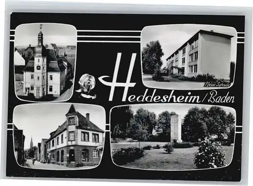 Heddesheim Baden Schule * / Heddesheim /Heidelberg Stadtkreis