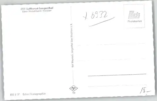 Langenthal Odenwald Hirschhorn *