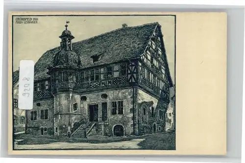 Gruensfeld Kuenstler Alois Leibinger Rathaus *