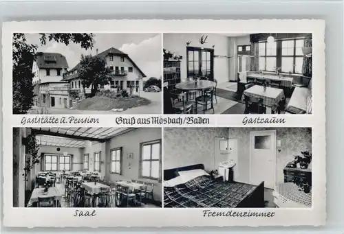 Mosbach Baden Gaststaette Pension Dell *