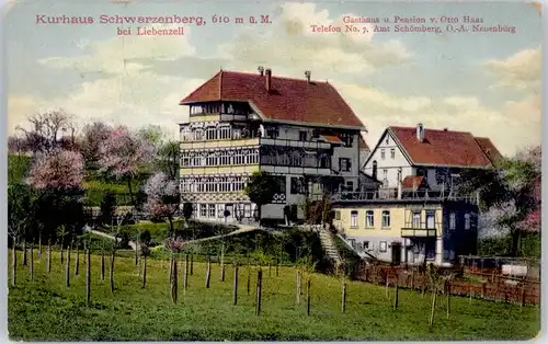 Schwarzenberg Schoemberg Kurhaus Gasthaus Pension x