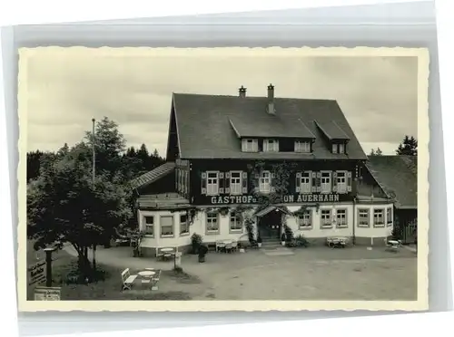 Zwieselberg Freudenstadt Zwieselberg Freudenstadt Gasthof zum Auerhahn * / Freudenstadt /Freudenstadt LKR