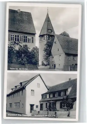 Walddorf Reutlingen Walddorf Reutlingen Vereinshaus Kirche x / Walddorfhaeslach /Reutlingen LKR