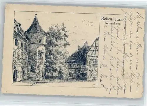 Bebenhausen Tuebingen Herrenhaus x