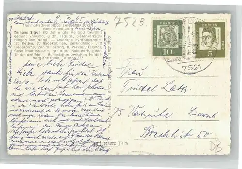 Langenbruecken Kurhaus Sigel x