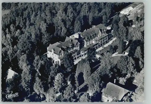 Schoemberg Schwarzwald Neuenbuerg Fliegeraufnahme Sanatorium *