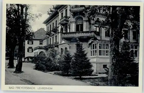 Bad Freyersbach Lehrerheim *