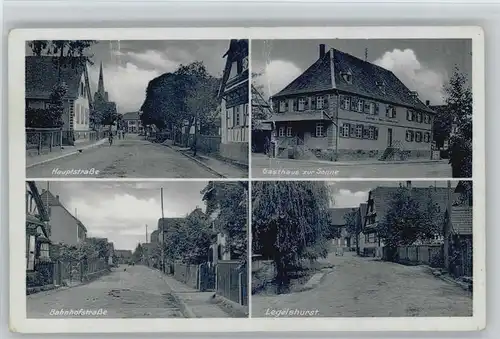 Legelshurst Legelshurst Gasthaus zur Sonne x / Willstaett /Ortenaukreis LKR