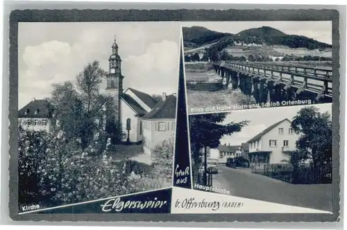 Elgersweier Hohe Horn Schloss Offenburg Hauptstrasse *