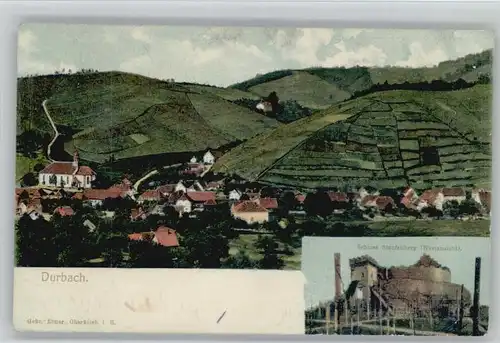 Durbach Durbach Schloss Staufenberg x / Durbach Schwarzwald /Ortenaukreis LKR