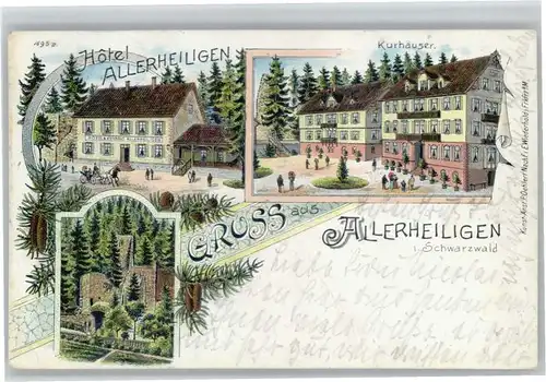 Allerheiligen Oppenau Allerheiligen Hotel Kurhaeuser x / Oppenau /Ortenaukreis LKR