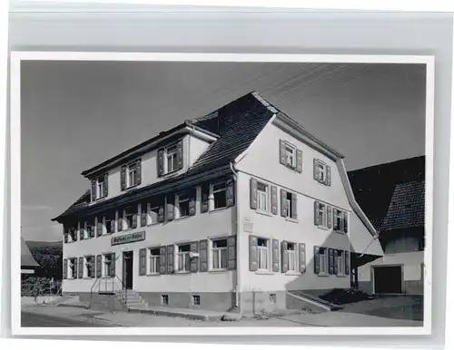 Unterharmersbach Unterharmersbach Gasthaus Zum Ochsen * / Zell am Harmersbach /Ortenaukreis LKR