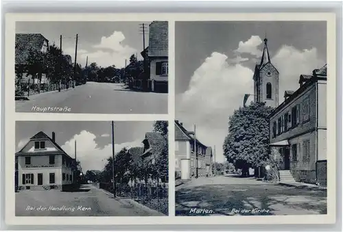 Marlen Marlen Hauptstrasse Kirche Handlung Kern * / Kehl /Ortenaukreis LKR