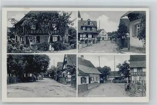 Zierolshofen Zierolshofen Handlung Walz Griesenstrasse Bodersweiererstrasse Clausenstrasse * / Kehl /Ortenaukreis LKR