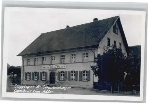 Doeggingen Doeggingen Gasthaus zum Adler * / Braeunlingen /Schwarzwald-Baar-Kreis LKR