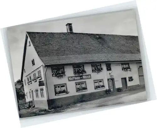 Moenchweiler Gasthaus zum Hirsch *