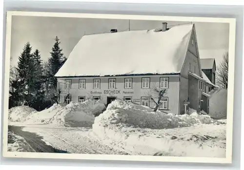 Escheck Escheck Gasthaus Escheck * / Schoenwald im Schwarzwald /Schwarzwald-Baar-Kreis LKR