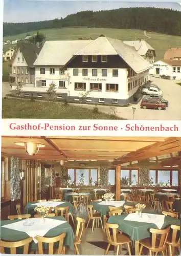 Schoenenbach Furtwangen Gasthof Pension Zur Sonne *