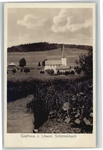 Schoenenbach Furtwangen Gasthaus zum Loewen *