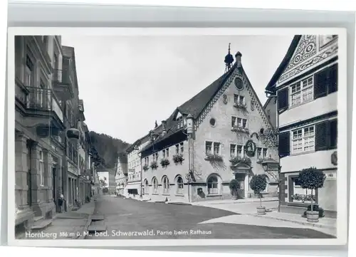 Hornberg Schwarzwald Ortenaukreis Rathaus *