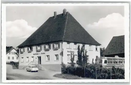 Muehlhofen Muehlhofen Gasthaus Pension zum Kreuz * / Uhldingen-Muehlhofen /Bodenseekreis LKR