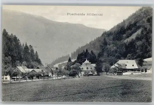 Hoellental Schwarzwald Posthalde *